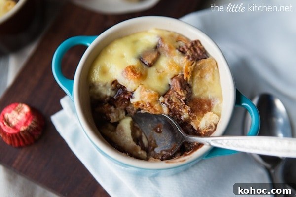 Reese's Peanut Butter Cup Bread Pudding img 8418 7