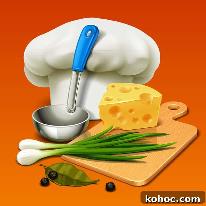 Coconut Caramel Truffle Cookies Recipe for Decadent Treats 4 graphic of countertop with chef hat