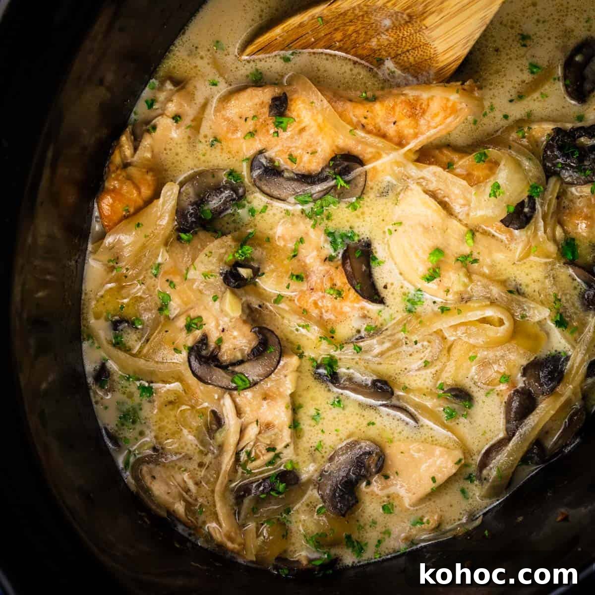 Image for Creamy Crock Pot Chicken Marsala