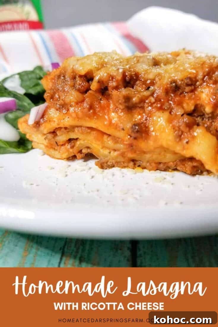 Image for Easy Homemade Lasagna