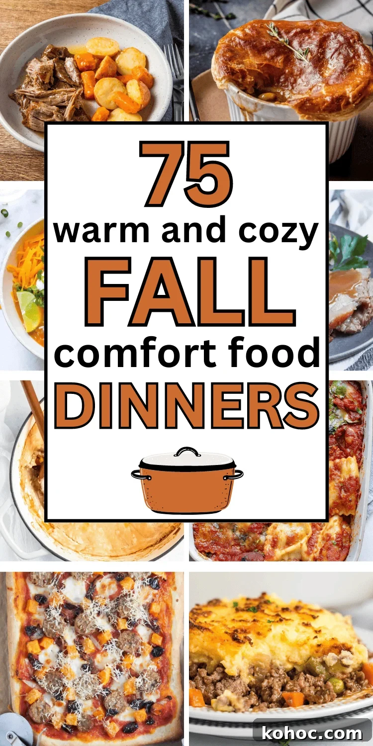 75 Cozy Fall Dinner Ideas to Keep You Warm All Season 13 Easy Fall comfort food dinner ideas