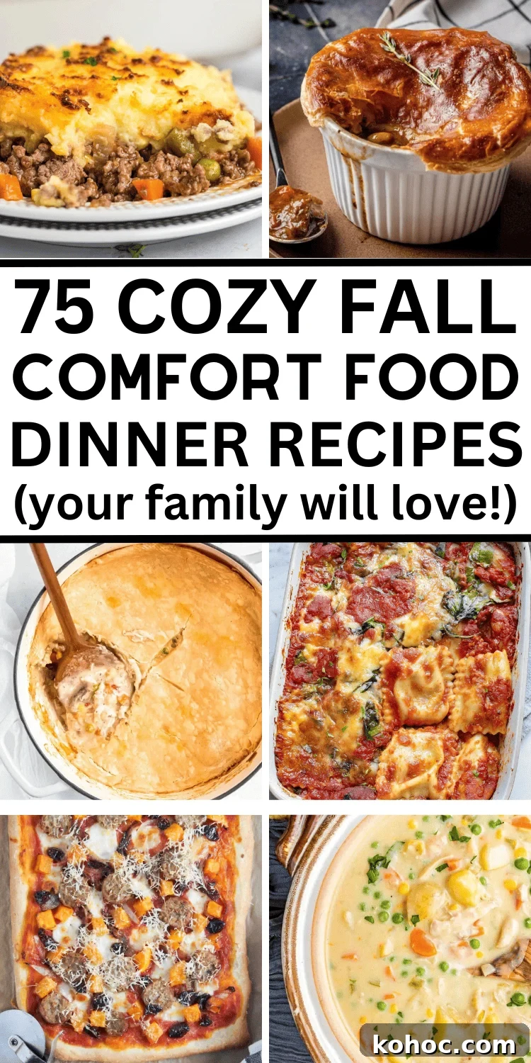 75 Cozy Fall Dinner Ideas to Keep You Warm All Season 14 Quick dinner ideas comfort foods