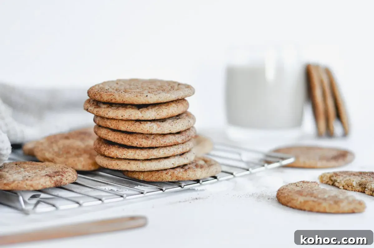 Gluten-Free Dairy-Free Snickerdoodle Cookies Recipe 4 Close-up snickerdoodles