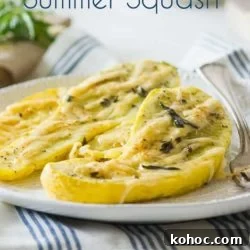 Roasted Summer Squash w Parmesan | @EatBetterRecipes