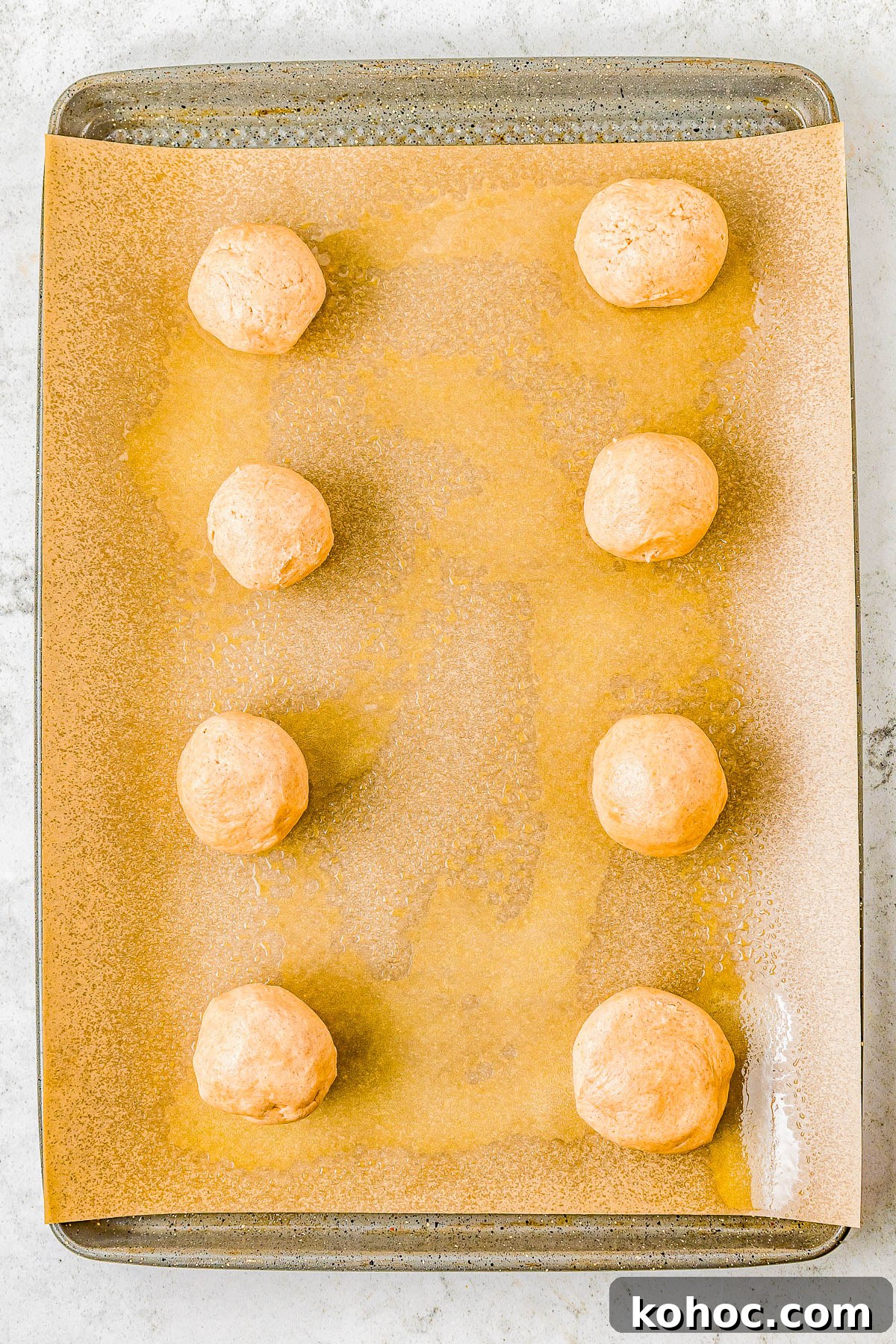 Honey Bun Cookies (Crumbl Cookies Copycat) - shaping cookies