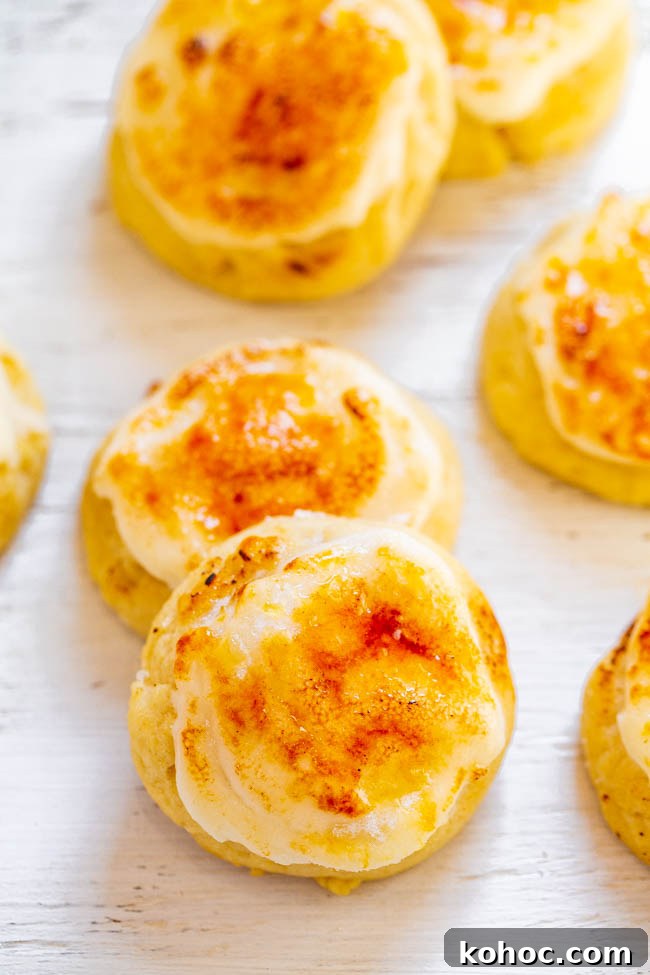 Crème Brûlée Cookies