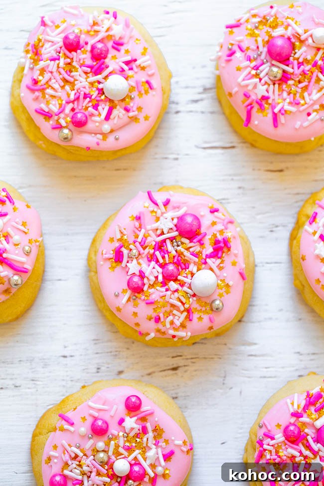 Frosted Soft Sugar Cookies