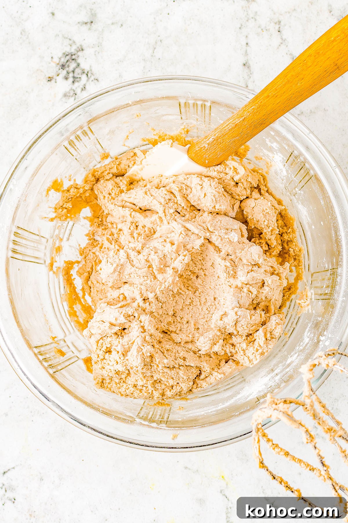 Honey Bun Cookies (Crumbl Cookies Copycat) - process photo