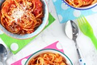 Tomato Spaghetti Kids Will Love