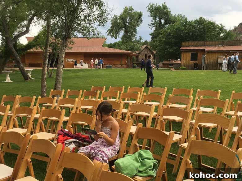 Colorado Wedding Weekend Guide: Estes Park, Lyons & Boulder 17 Nighttime reception lights