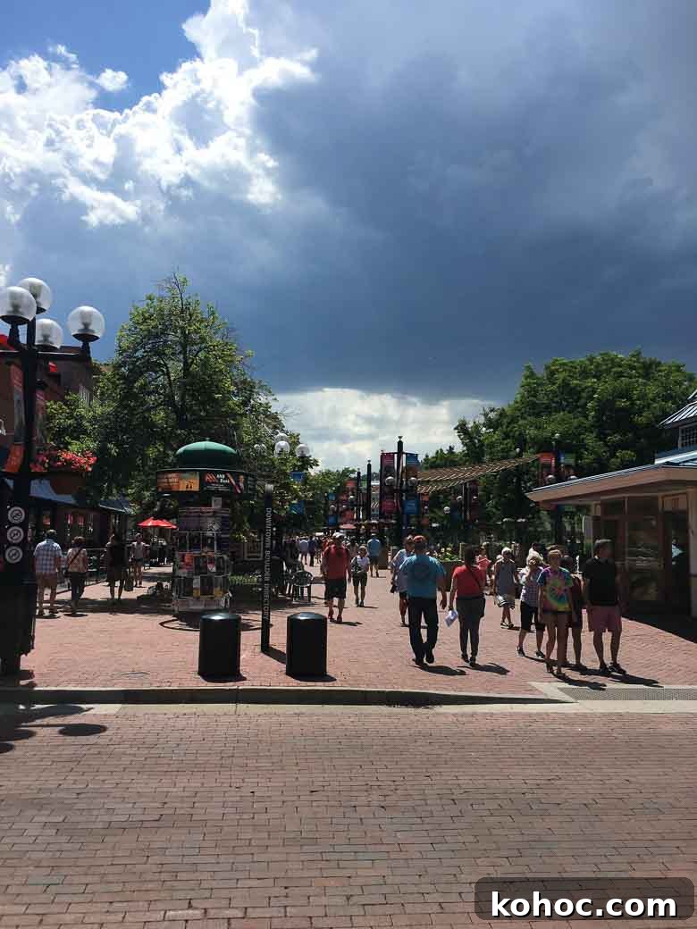 Colorado Wedding Weekend Guide: Estes Park, Lyons & Boulder 29 Boulder Creek Path walkway
