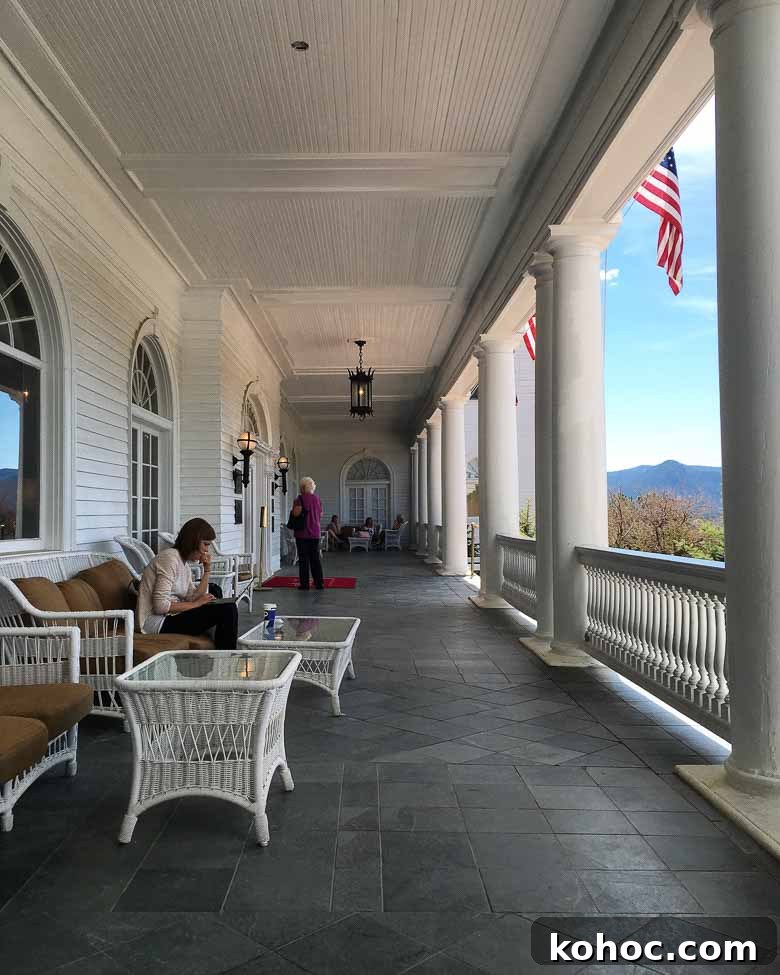 Colorado Wedding Weekend Guide: Estes Park, Lyons & Boulder 4 Stanley Hotel porch interior