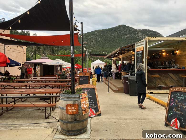 Colorado Wedding Weekend Guide: Estes Park, Lyons & Boulder 9 The Barrel beer garden