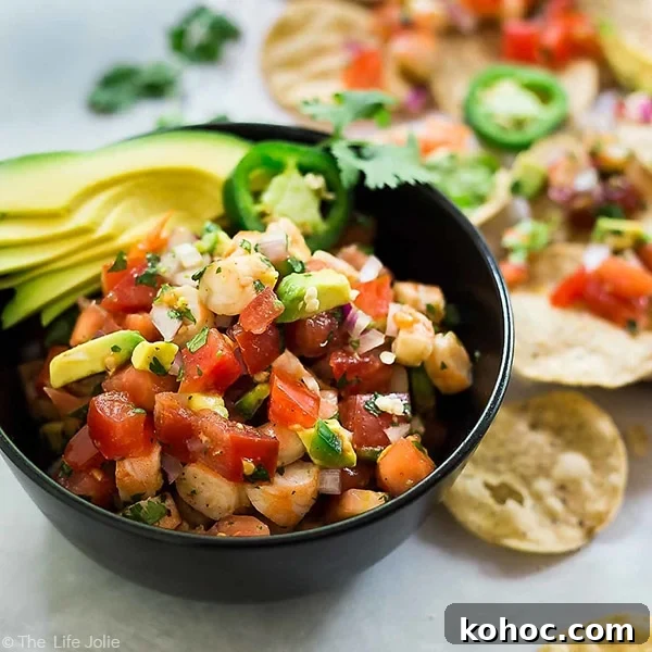 10 Minute Shrimp Salsa