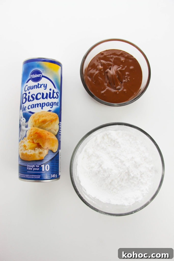 Homemade Nutella-Filled Donuts Recipe 5 Step photo 1