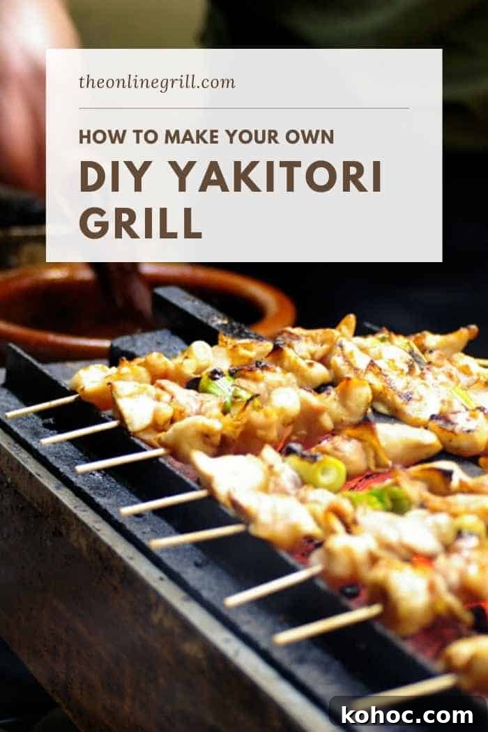 DIY Yakitori Grill DIY Yakitori Grill