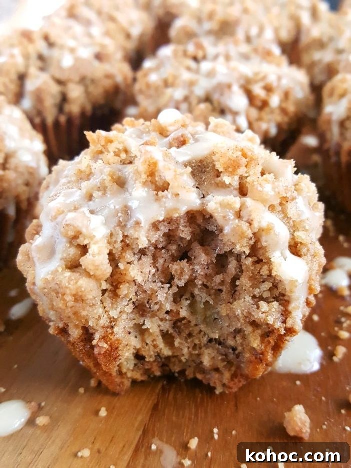 Banana Bread Coffee Cake Muffins 5 Coffee Cake Banana Bread Muffins - tray of muffins cooling.