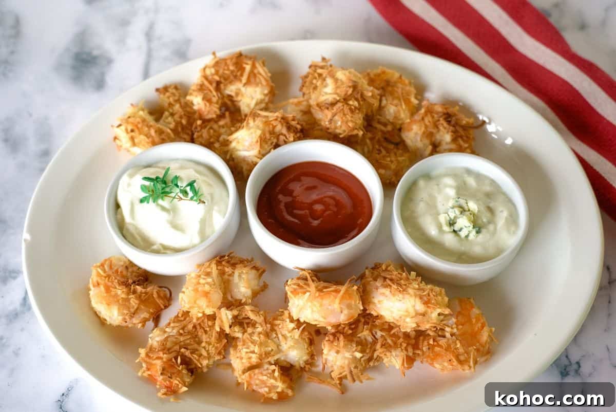 coconut crusted shrimp