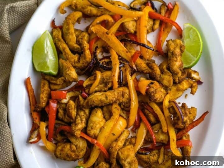 chicken fajitas in air fryer