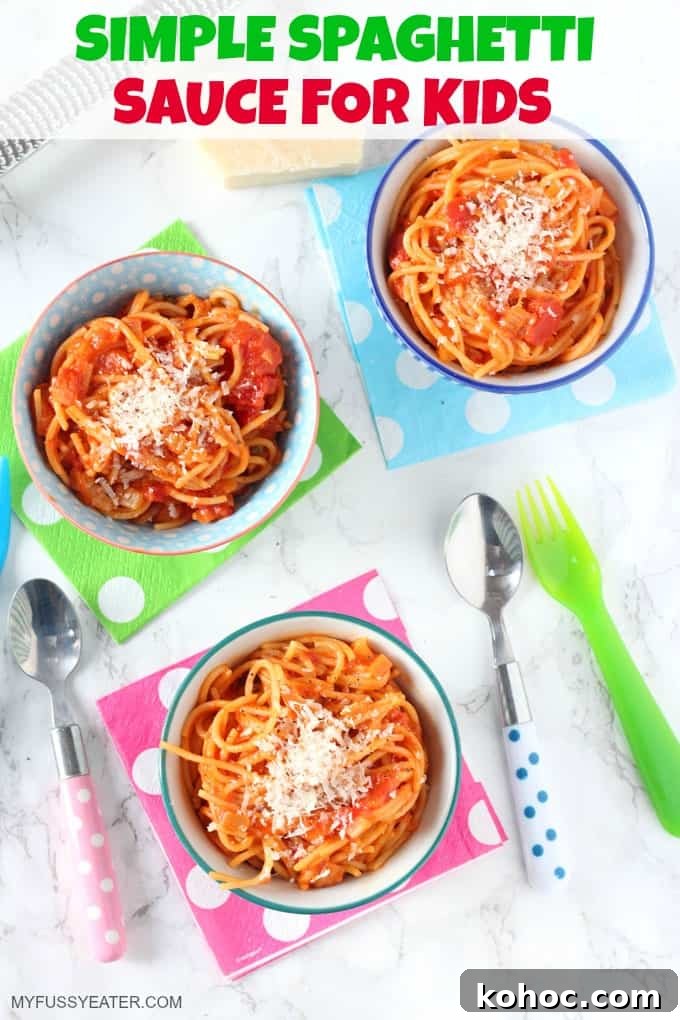 Tomato Spaghetti Kids Will Love 8 simple spaghetti sauce for kids